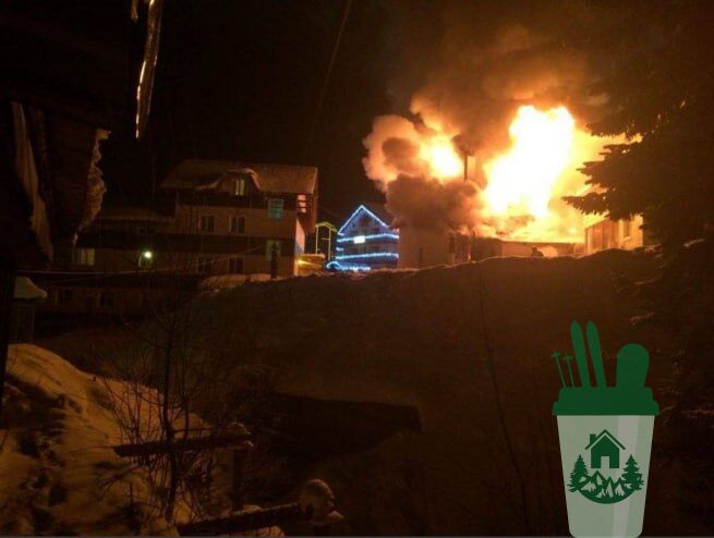 «Сатана» там правит бал: в Шерегеше после пожара закрыта канатная дорога и несколько кафе