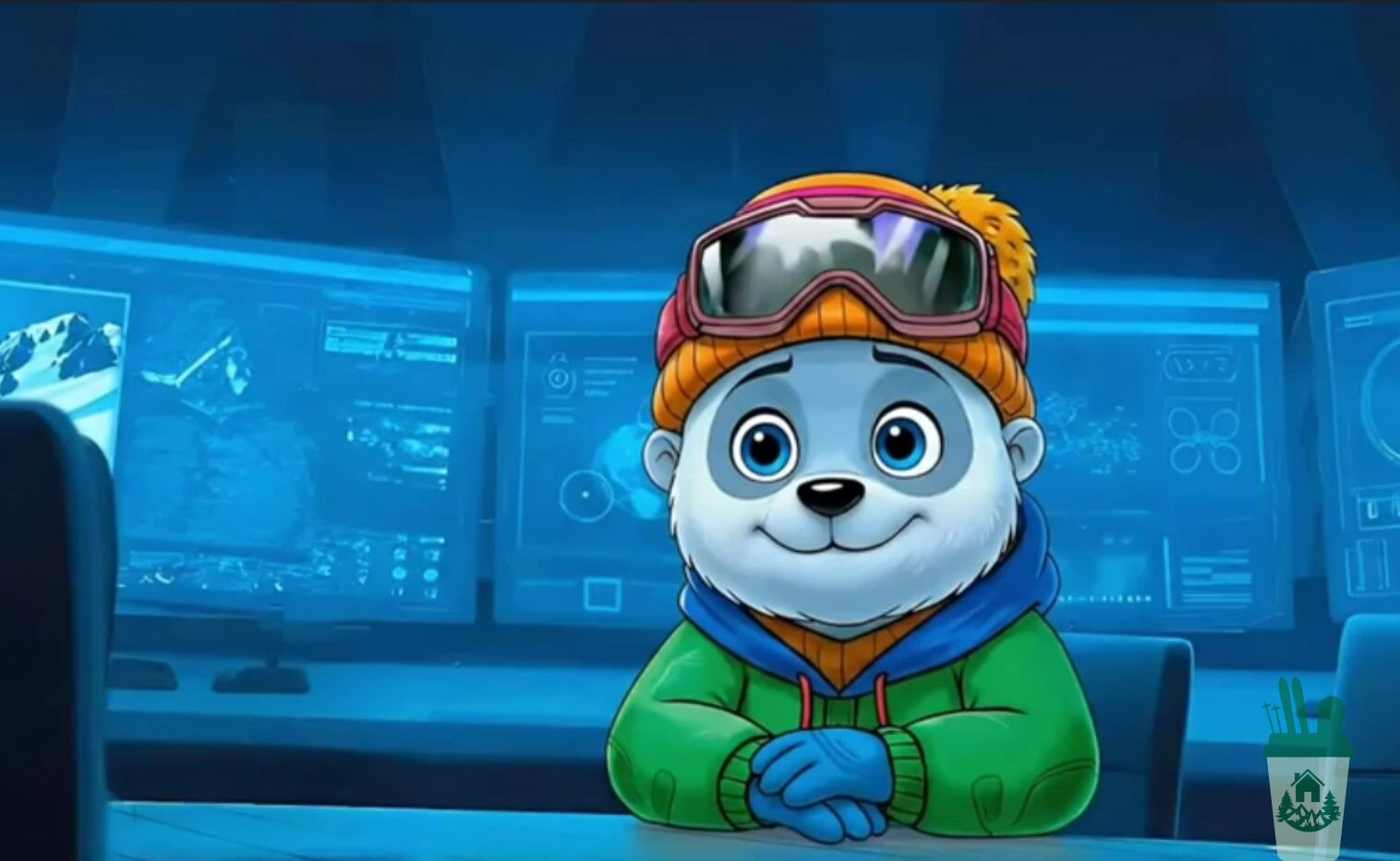 Белка-гопник, Чёрный Райдер и хранитель гор Йетик. В сети появился мультфильм про Шерегеш