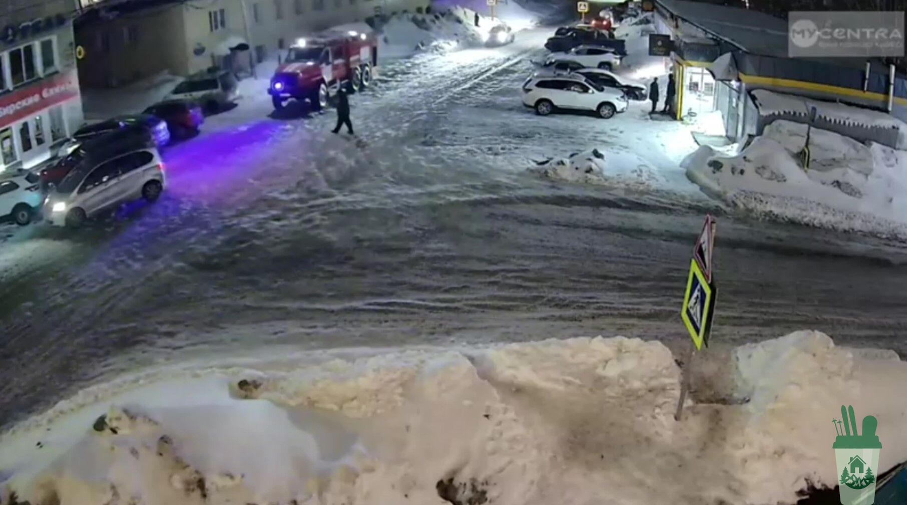 Жильцы выпрыгивали из окон. Задымление в жилом доме Шерегеша