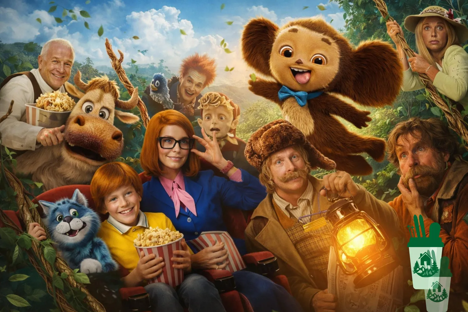 Папина дочка Буратино, страдания дяди Фёдора и сбежавший Чебурашка. Кино в новом году